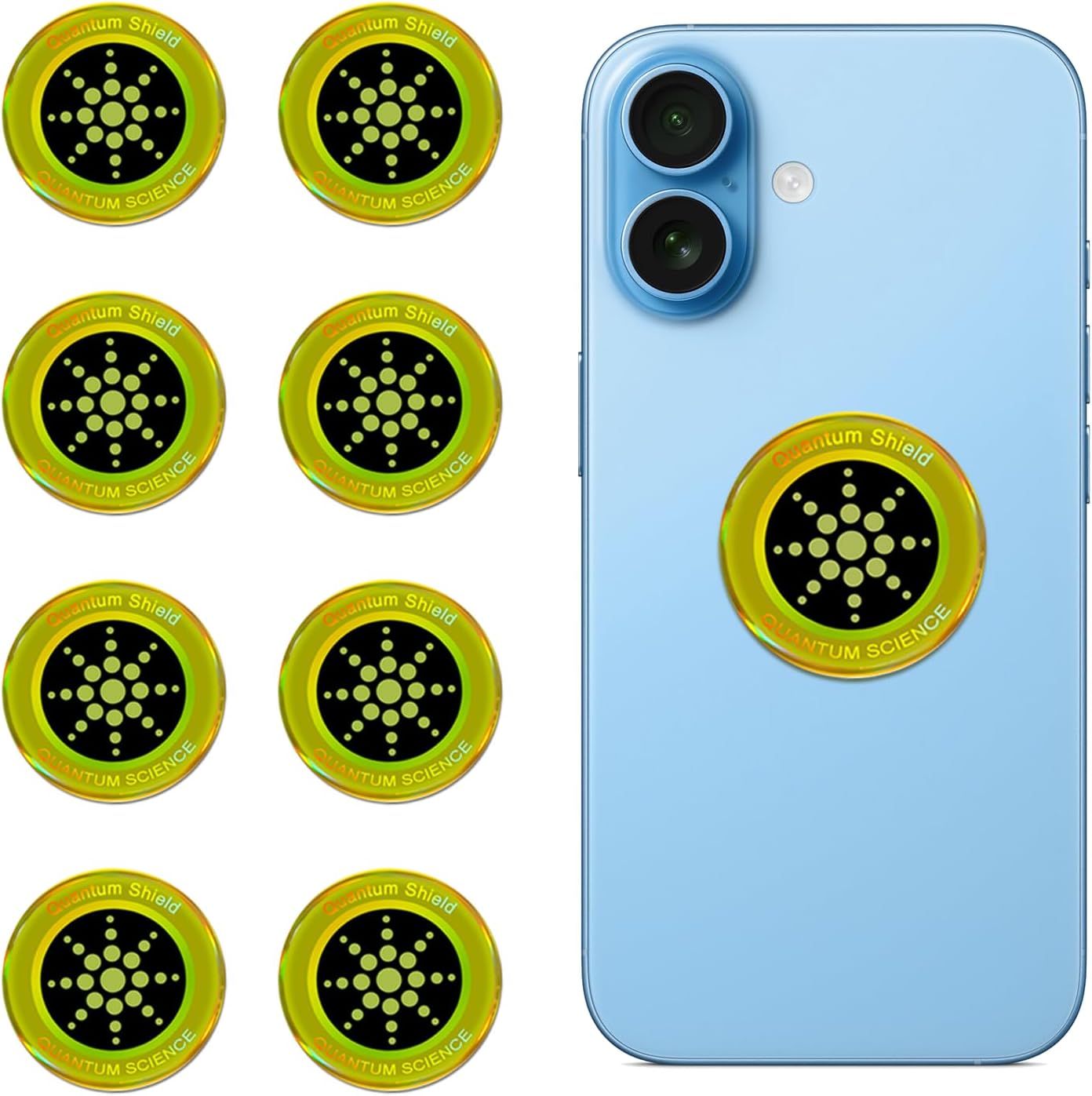 EMF Shield Protection Stickers