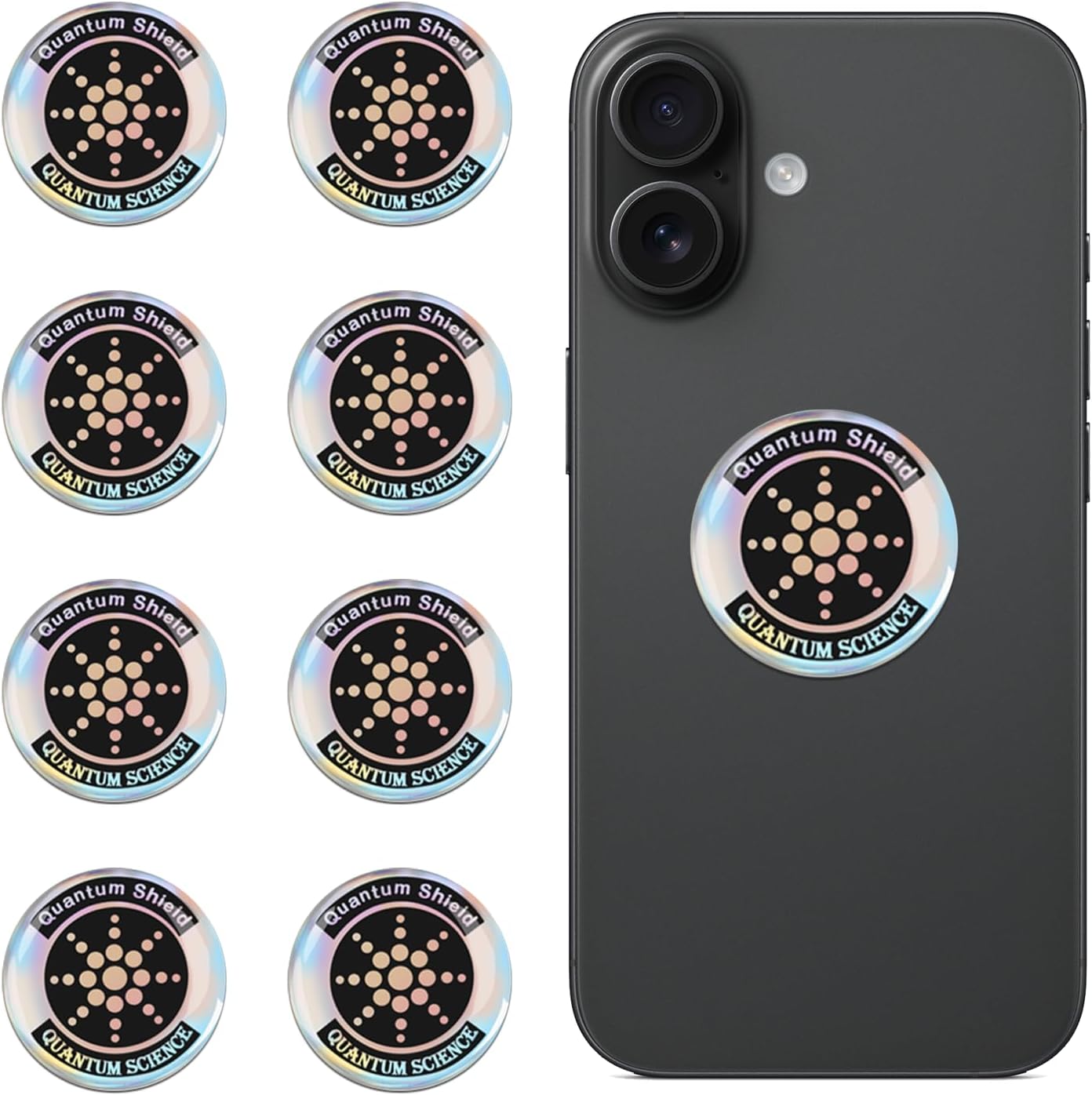 EMF Shield Protection Stickers