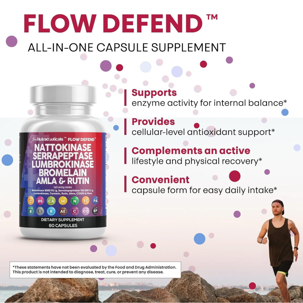 Nattokinase Flow Defend™ Complex