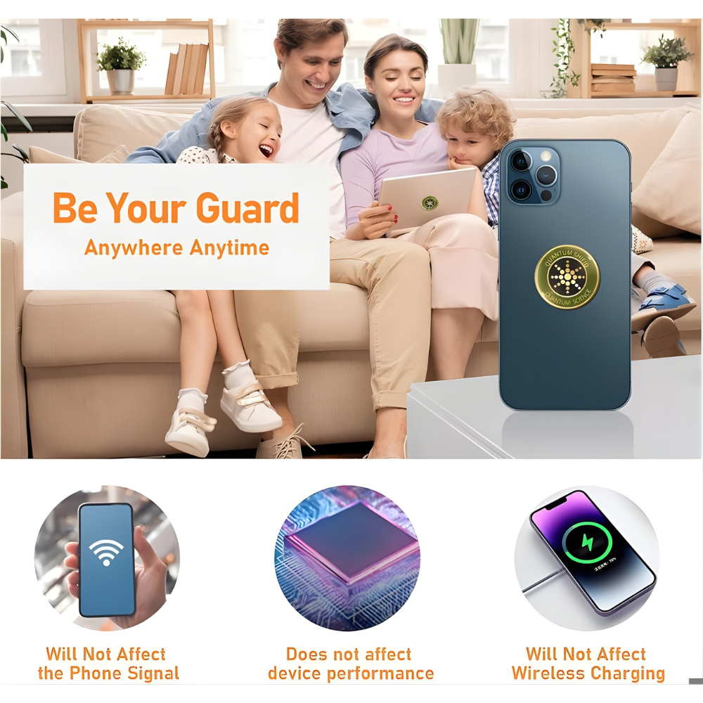 EMF Shield Protection Stickers